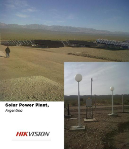 Hikvision в Аргентине Солнечная станция
