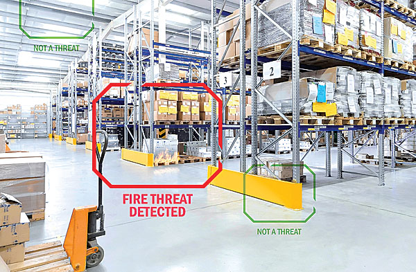 Устройство AVIOTEC от Bosch для обеспечения пожарной безопасности на объектах логистической отрасли