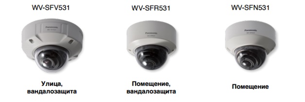 5 серия купольных Full HD камер i-PRO SmartHD уличного исполнения и для помещений с динамическим диапазоном 133дБ
