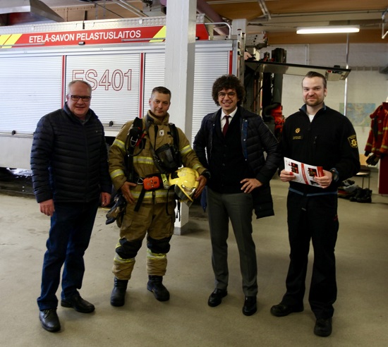 «Маяк спасателя» будет помогать пожарным Финляндии
